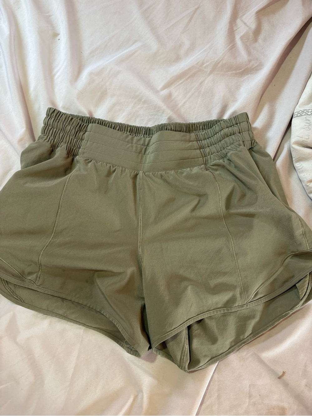 Women's Olive Green Athletic Shorts lululemon